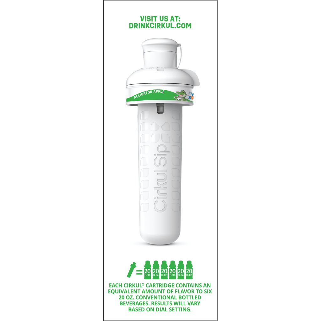 (2 pack)   Alligator Apple Flavor Cartridge, Drink Mix, 1-Pack