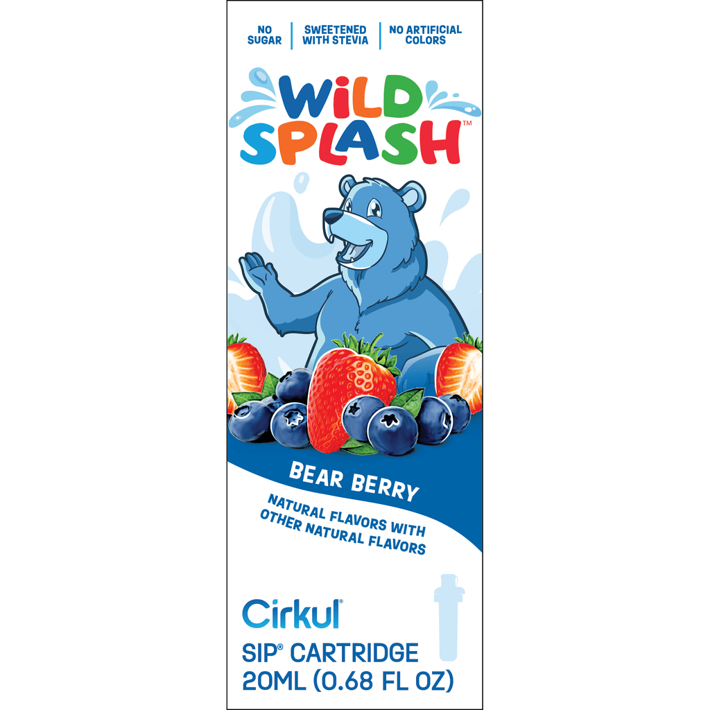 (2 pack)   Bear Berry Flavor Cartridge, Drink Mix, 1-Pack