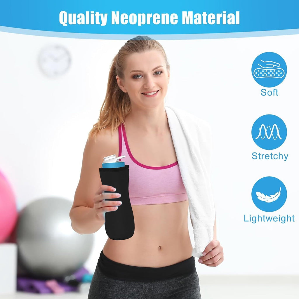 Insulated Water Bottle Sleeve for 22oz Bottles - Image 3