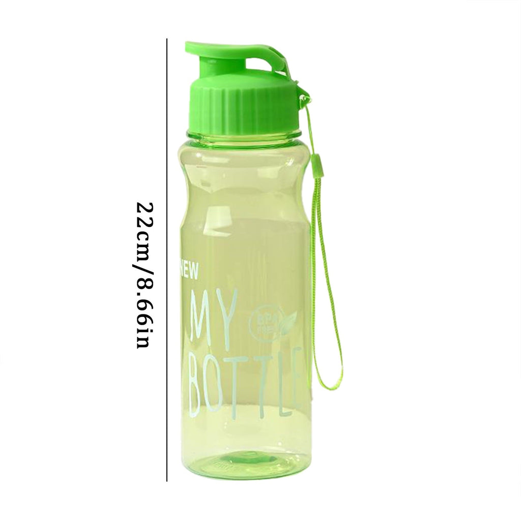 Portable Outdoor Sports Water Bottle with Lanyard - Image 2
