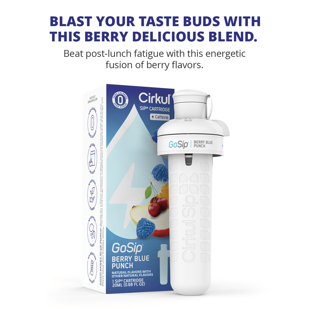 (2 pack)   Berry Blue Punch Flavor Cartridge, Drink Mix, 1-Pack