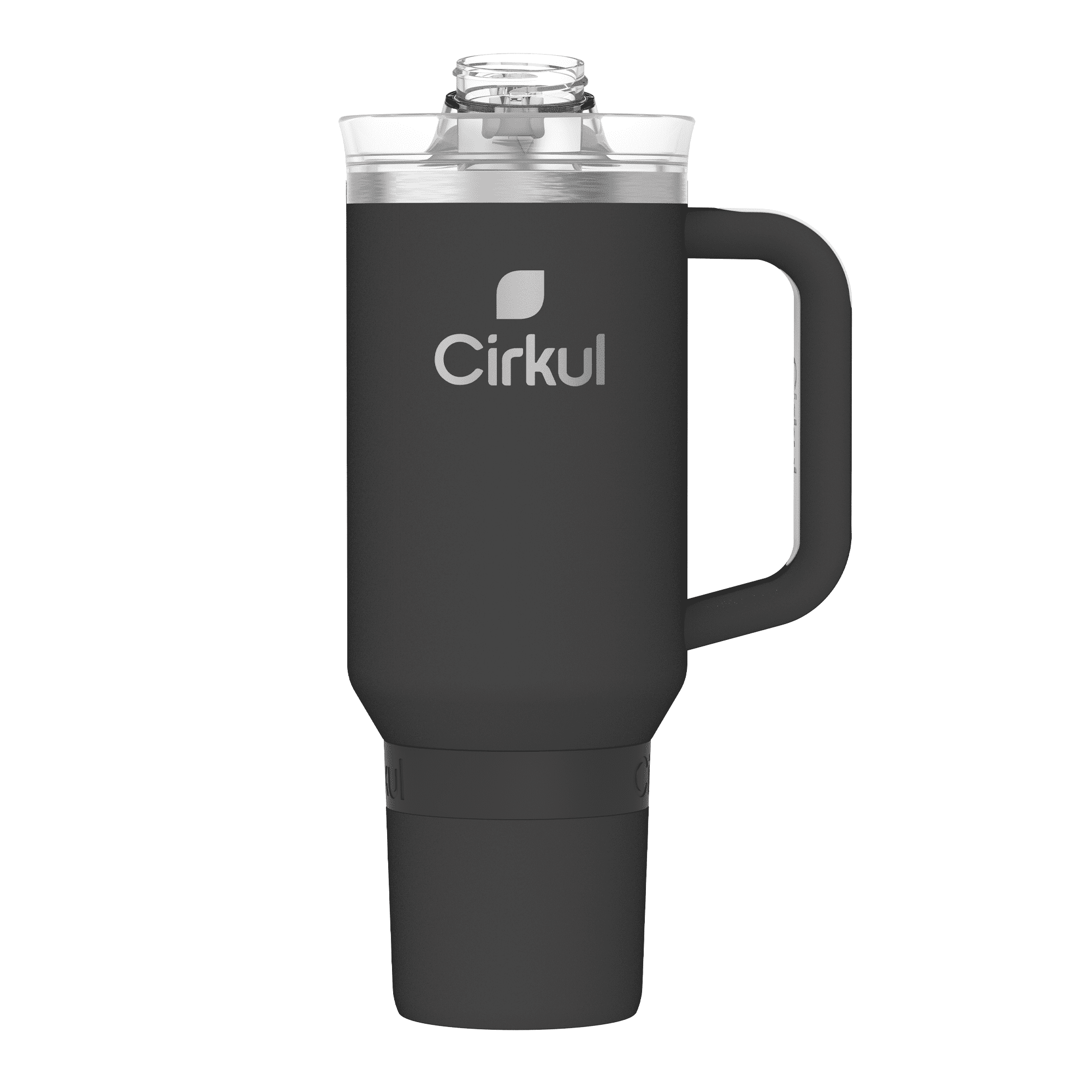 40oz Insulated Stainless Steel Tumbler with Handle and Straw Lid - Image 2