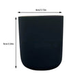 Silica Gel Chill Sleeve for 22 Oz Plastic Bottles - Purple/Black