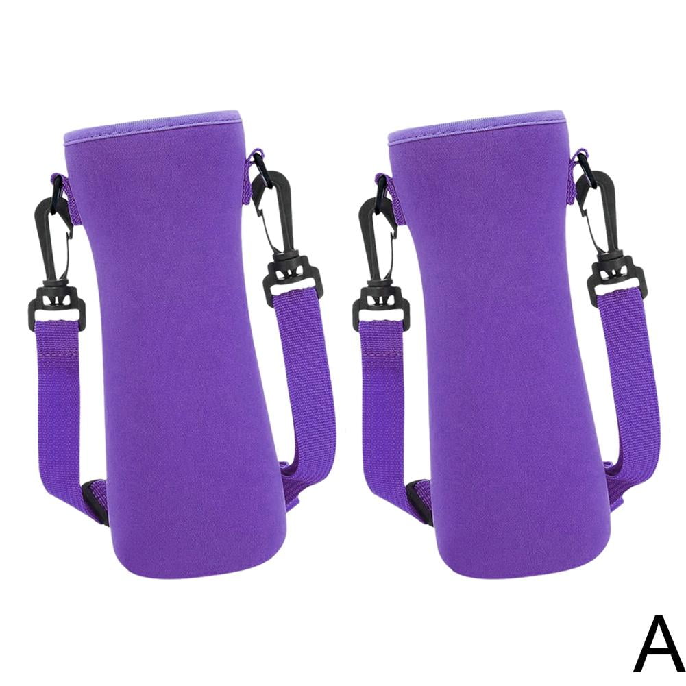 22oz Insulated Water Bottle Sleeve with Strap and Anti-Sweat Design - Image 5
