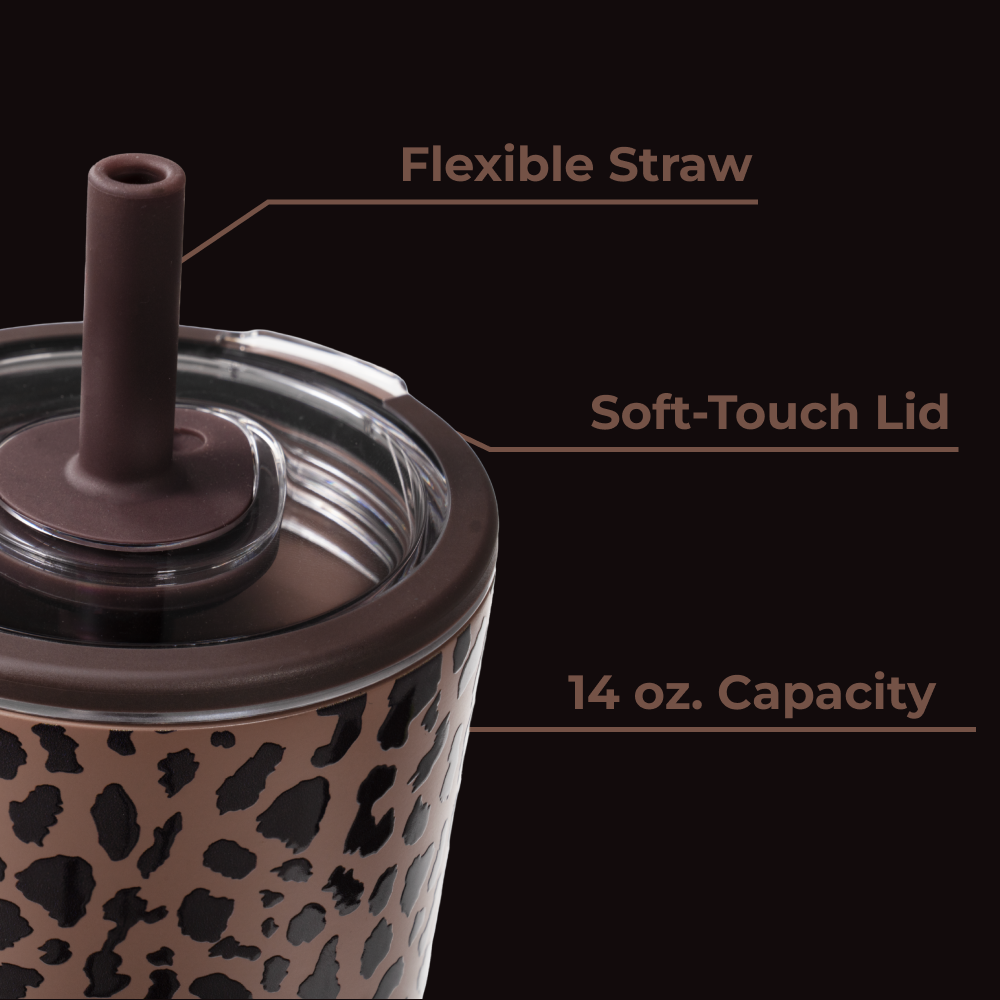 Choice Brown Leopard - Everyday Tumbler 14oz | D4FQ0OYX