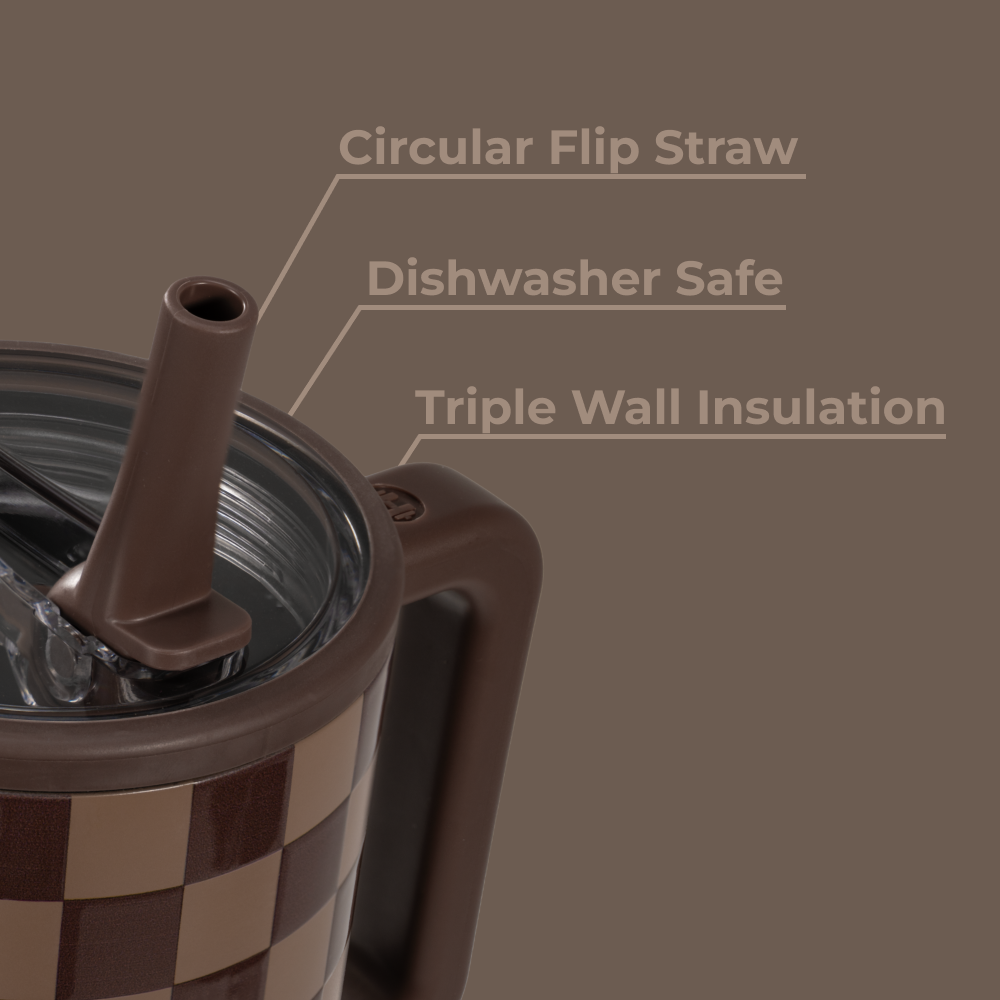 Choice Autumn Checkers - Traveler (32oz) | D4G1PCY6