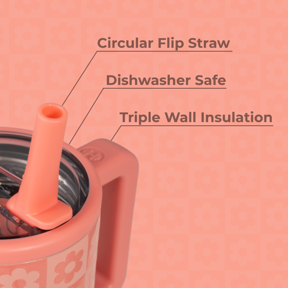 Choice Daisy Checkers - Traveler (20oz) | D4O5KFZ7